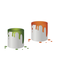 汽車油漆調漆之黑白系列